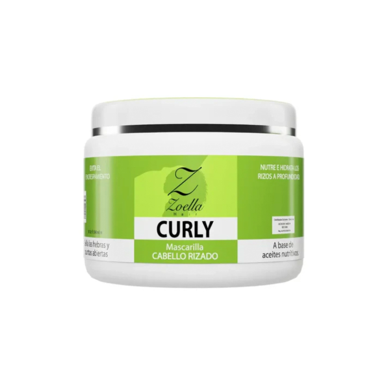 MASCARIILLA ZOELLA CURLY PARA RIZOS 18 ONZAS