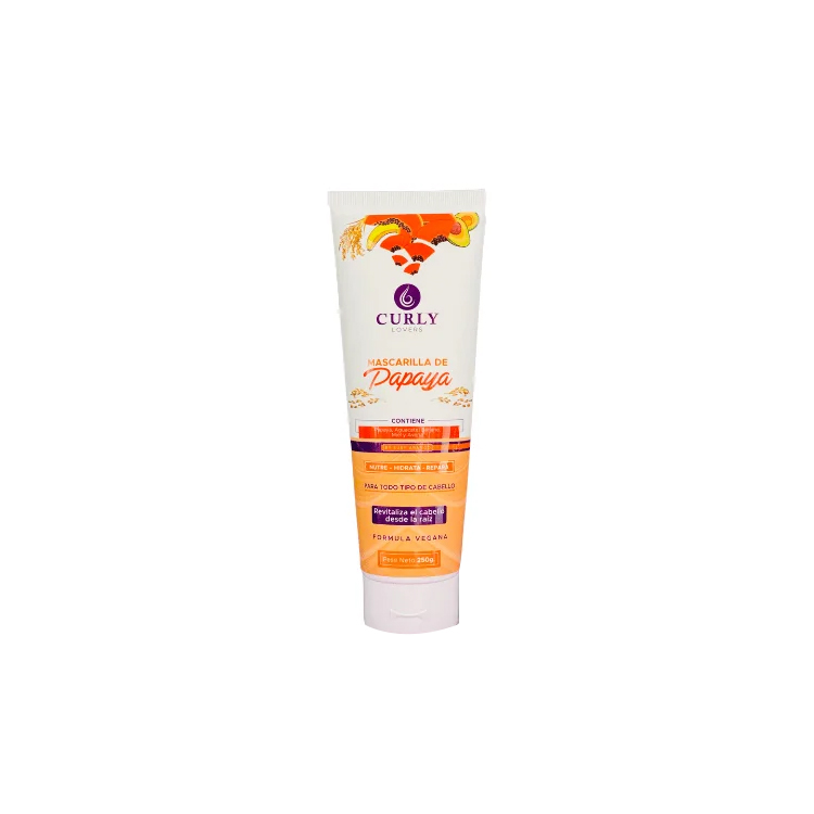 CURLY LOVERS MASCARILLA DE PAPAYA 250 G