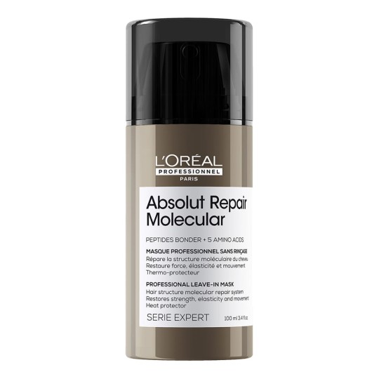 L'OREAL ABSOLUT REPAIR MOLECULAR LEAVE IN MASK MOLECULAR 100 ML