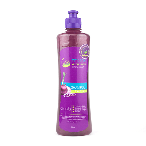 FRUTOS DEL PARAISO SHAMPO CEBOLLA 500 ML