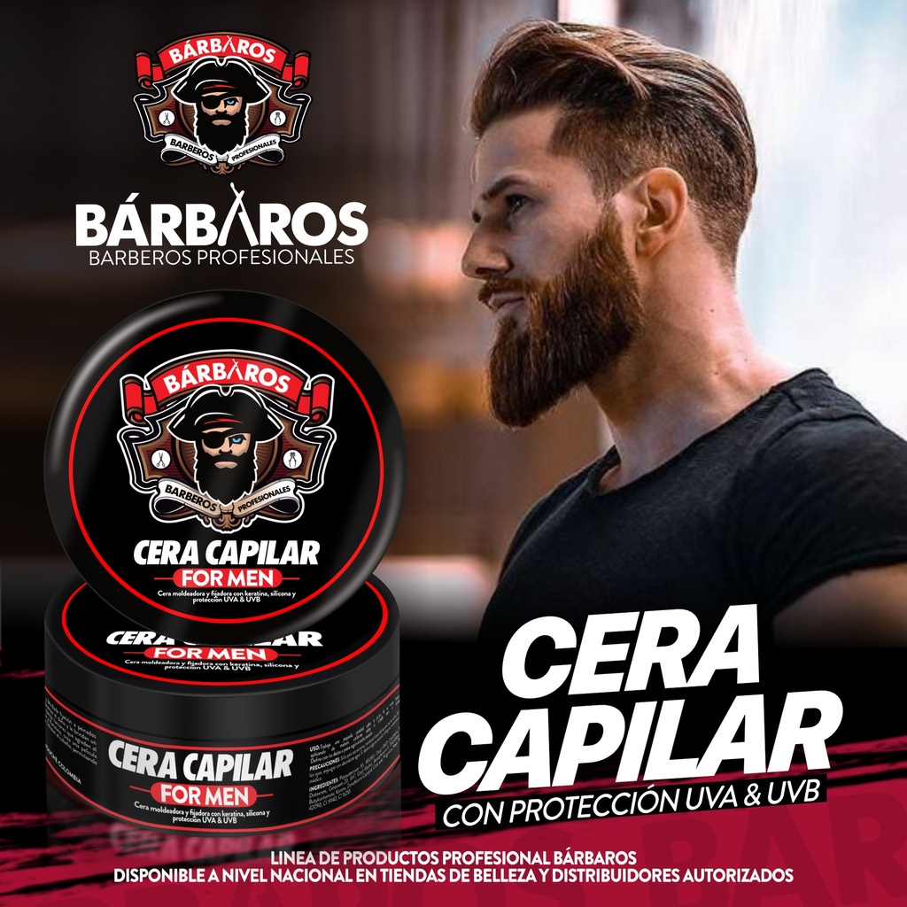 LA VOUCHE BARBAROS CERA CAPILAR FOR MEN 170 G
