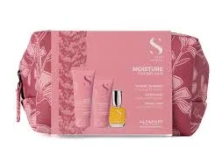 ALFAPARF MOISTURE FOR DRY HAIR KIT VIAJERO