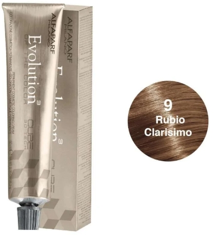 ALFAPARF  MILANO EVOLUTION  TINTE  NO. 9 60ML