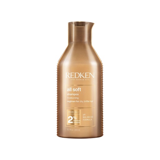 [0847] REDKEN ALL SOFT SHAMPOO 300 ML