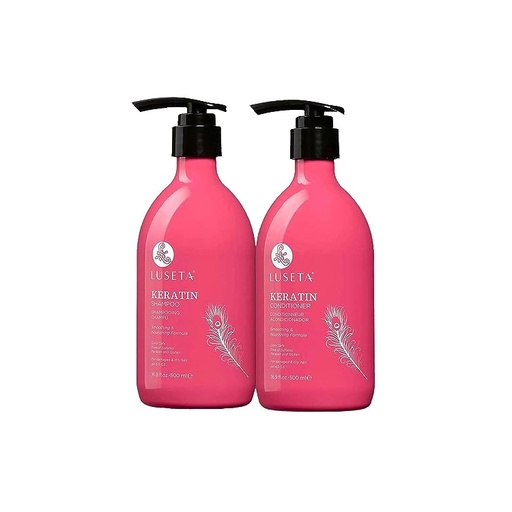 [0515] LUSETA KERATIN SMOOTH SHAMPOO Y ACONDICIONADOR