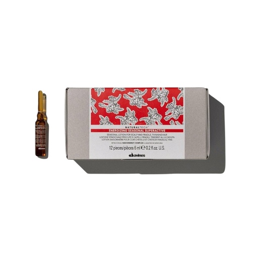 [1043] DAVINES 12 AMPOLLAS ENERGIZANTE 6 ML