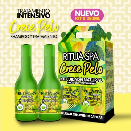 KIT CRECE PELO RITUAl SPA X 250ML