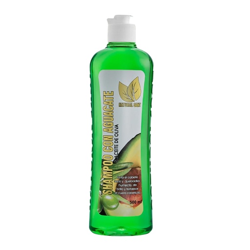 NATURAL SANT SHAMPOO AGUACATE Y ACEITE DE  OLIVA 500 ML