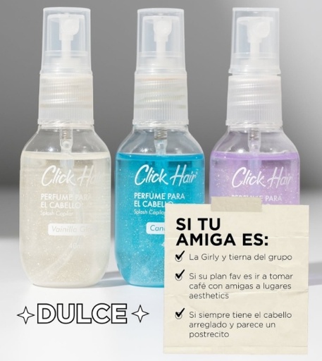 CLICK HAIR SEDUCTION DULCE BOX MINI 40ML